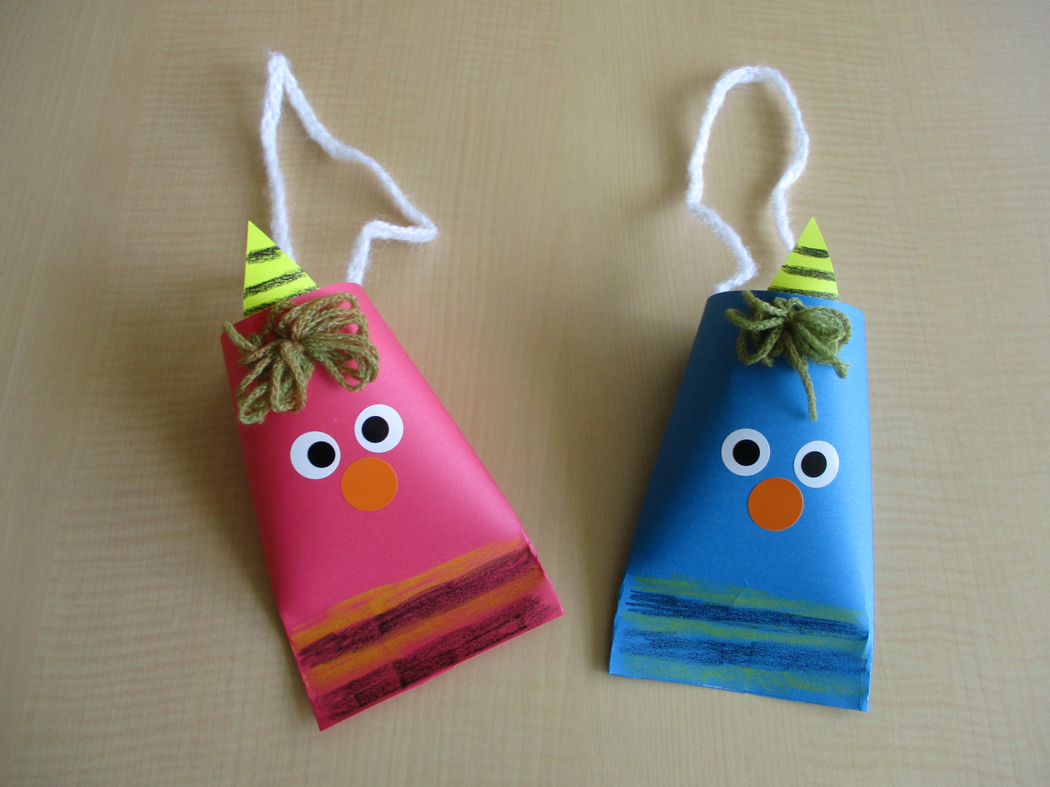 親子簡単工作「豆入れを作ろう！」