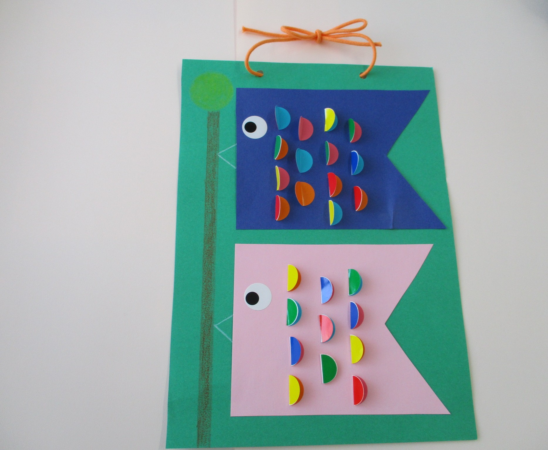 親子簡単工作「変色こいのぼりを作ろう！」